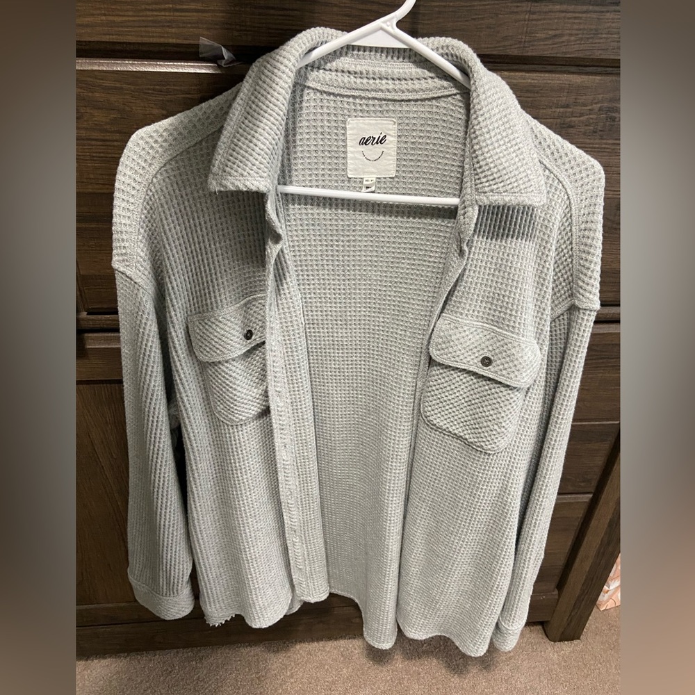 Aerie Lumberjane Waffle Shirt